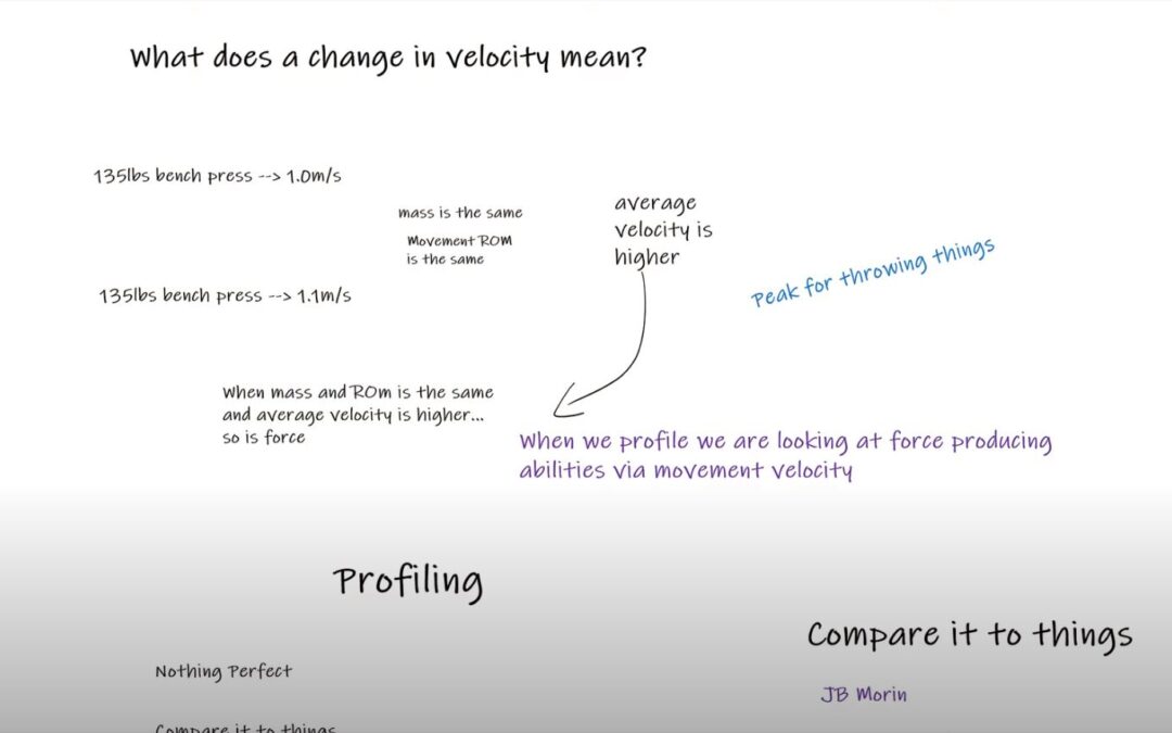 Velocity Based Training (Part IV): Profiling