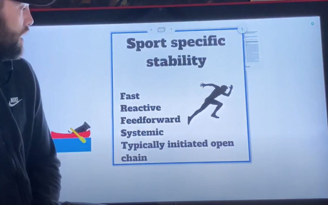 Sport Specific Stability