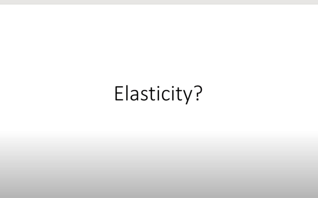 Elasticity Part II